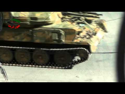 عين ترما دخول تعزيزات من دبابة شيلكا 5 7 2012