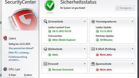 G Data Internet Security 2013 wieder einmal sicher? - QSO4YOU Tech #Tutorial