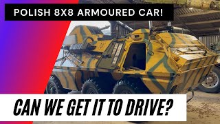 We Bought A Non Driving Polish OT64 SKOT Armoured Car without seeing it, will we get it going?