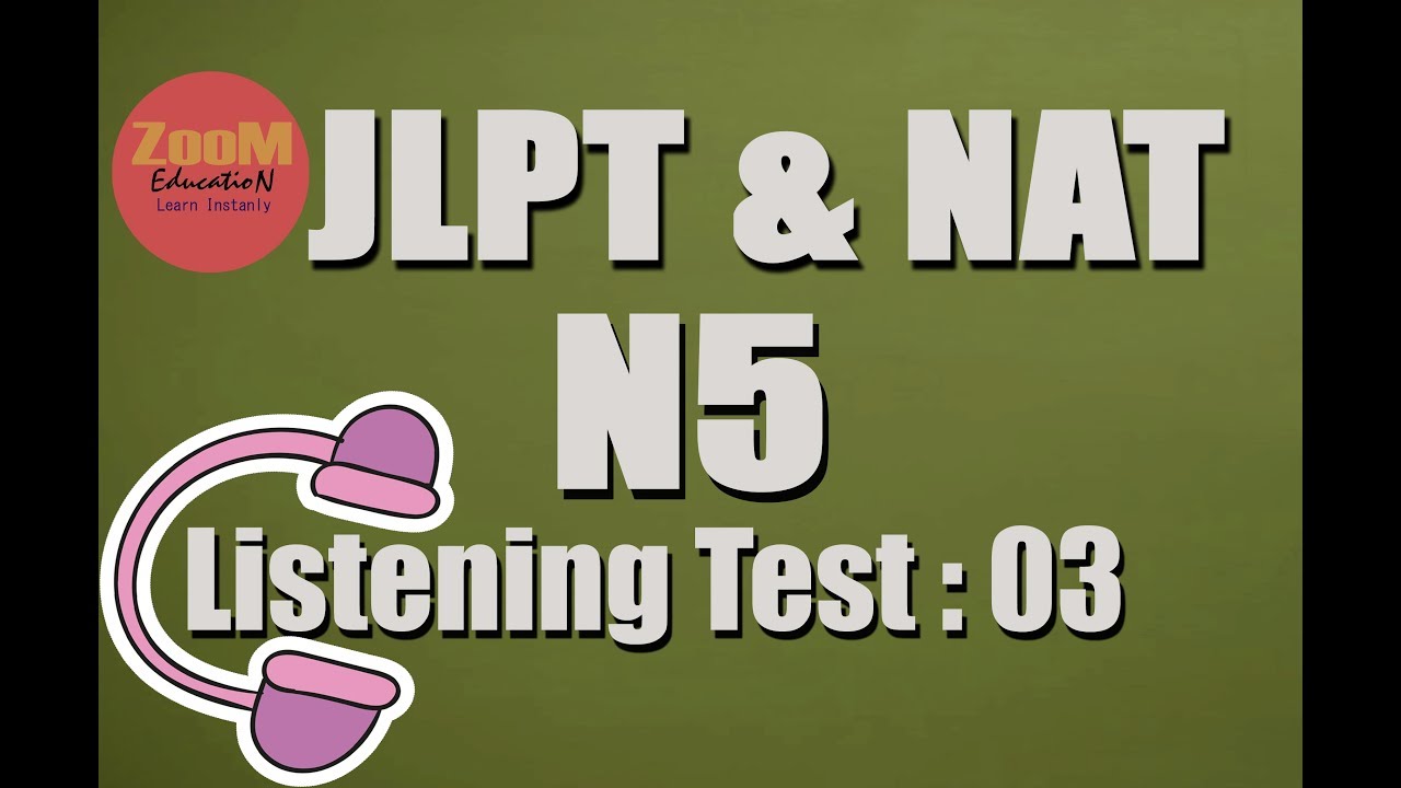 N5 Listening Practice With Answer 03 YouTube N5 listening practice with answer 03 youtube