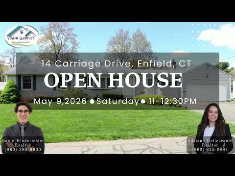 14 Carriage Drive, Enfield, CT home video tour