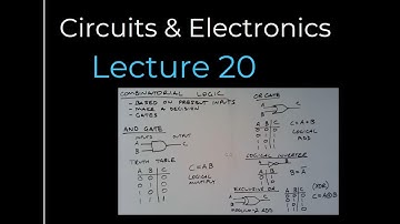 Circuits & Electronics - Lecture 20 (Fall 2020)