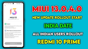 Redmi 10 Prime MIUI 13.0.4.0 Update Rollout Start Official 😍 Redmi 10 Prime New Update