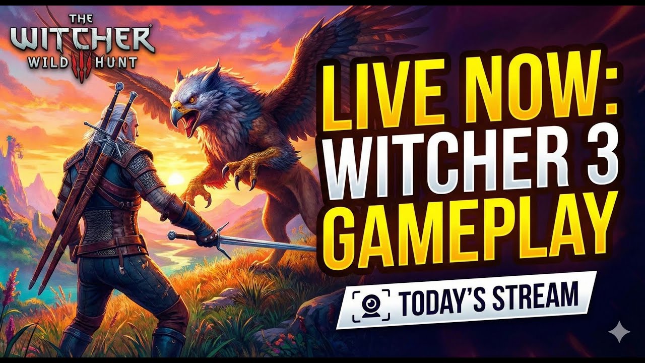 First Time Witcher! ⚔️ Blind Playthrough | Backseat Gaming Allowed? 🐺