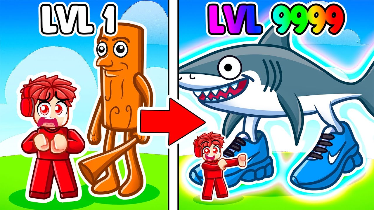 LEVEL 1 vs LEVEL 999 ITALIAN BRAINROT in Roblox