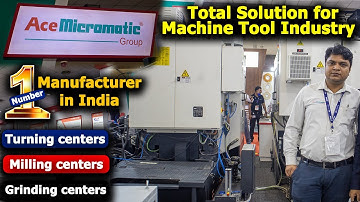 AMTEX 2022 | भारत की NO.1 कंपनी Ace Micromatic Group | Total solution for the machine tool industry
