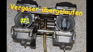 #1 Vergaser übergelaufen  GPZ 500