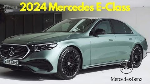 2024 New Mercedes E Class - A New Era of Luxury & Technology