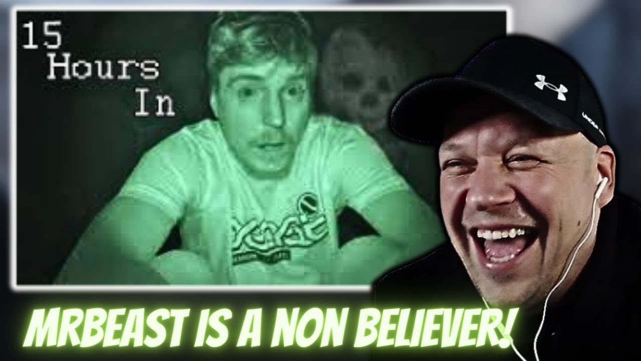 MRBEAST : I Spent 24 Hours in the most HAUNTED PLACE on EARTH! [ First ...