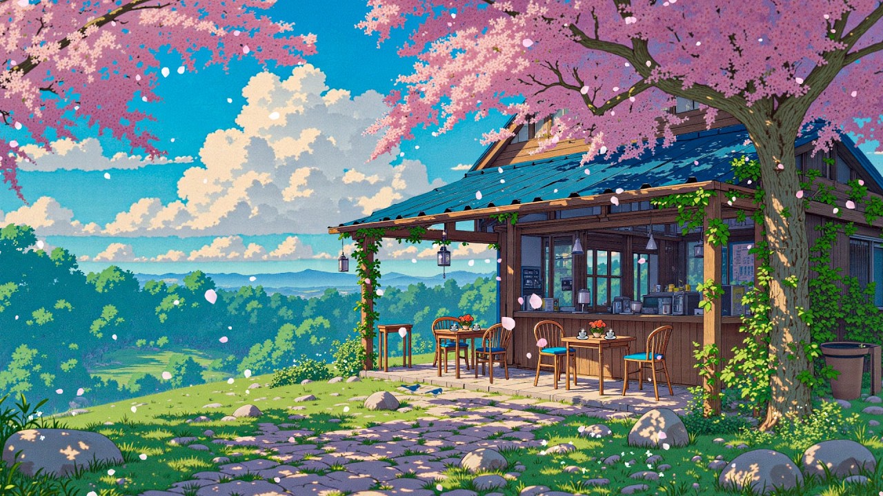 ⁣Welcome, Sweet February 🍃 Soft & Calm Days 🌺🌷 to Study / Work 💻📚 [ Lofi Coffee ☕ ~ Lo-fi Beats M
