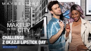 Hollywood makeup w dniu szminki z Osi Ugonoh! - Make Up In The City #111 | Maybelline New York