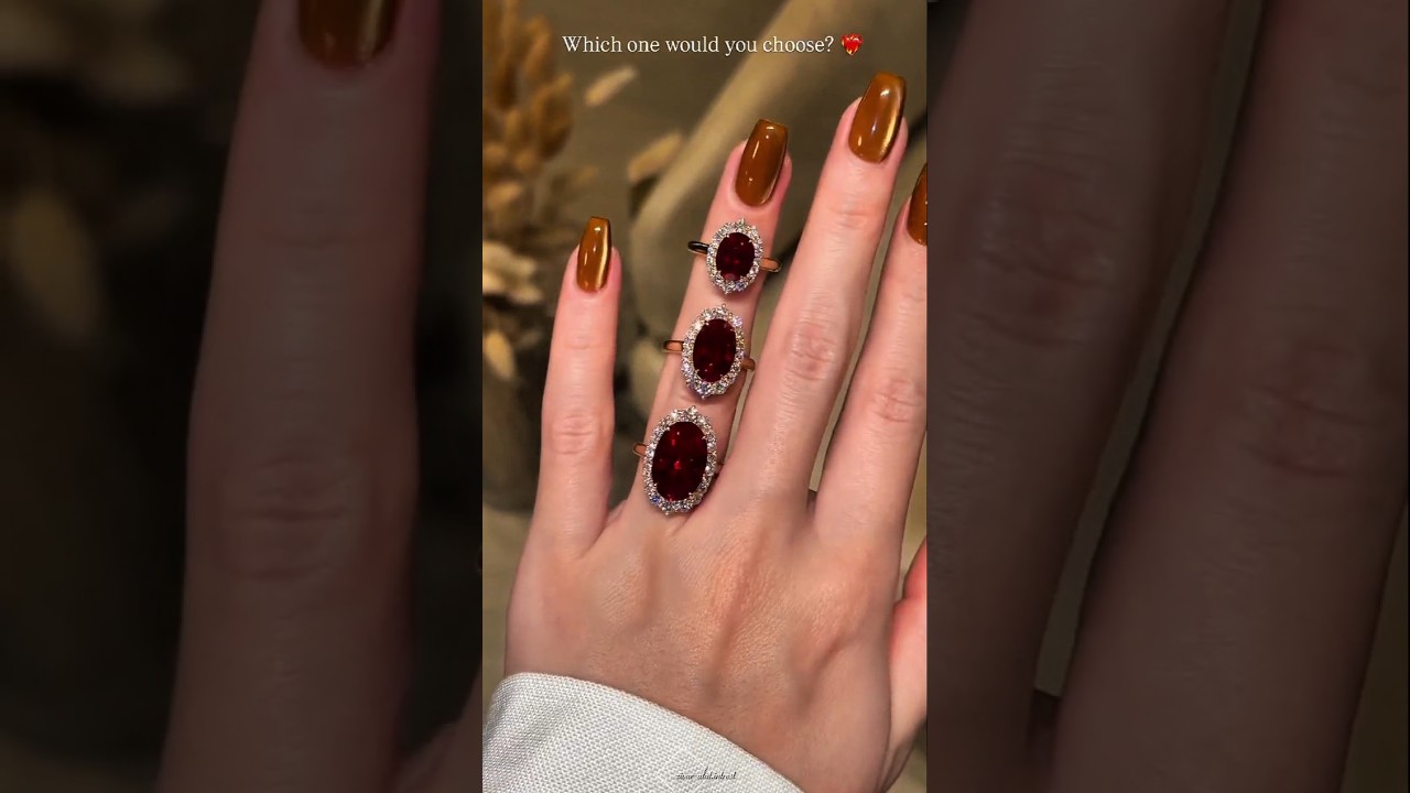 2ct vs 4ct vs 8ct Ruby Ring 💍 Which One Would You Choose? 