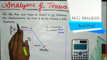 Analysis of Trusses Using Finite Element Methods | FEA Truss joints Methods | Structural Engineering