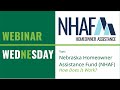Nebraska homeowners assistance fund nhaf how does it work