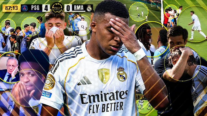 Lo que NO SE VIO del RIDÍCULO del Real Madrid contra el PSG