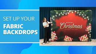 How to Set Up Fabric Backdrops