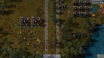 Factorio No Belt No Robot - 031 Refinery setup