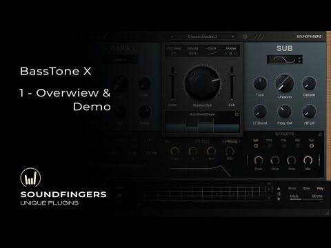 BassTone X Part 1 : Overview & Demo