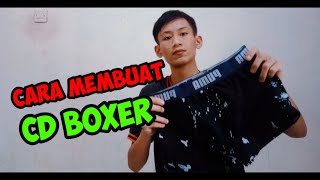 how to make a cd boxer | cara membuat CD boxer