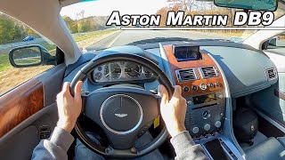 2005 Aston Martin DB9 - Monster V12 GT on a Budget (POV Binaural Audio)
