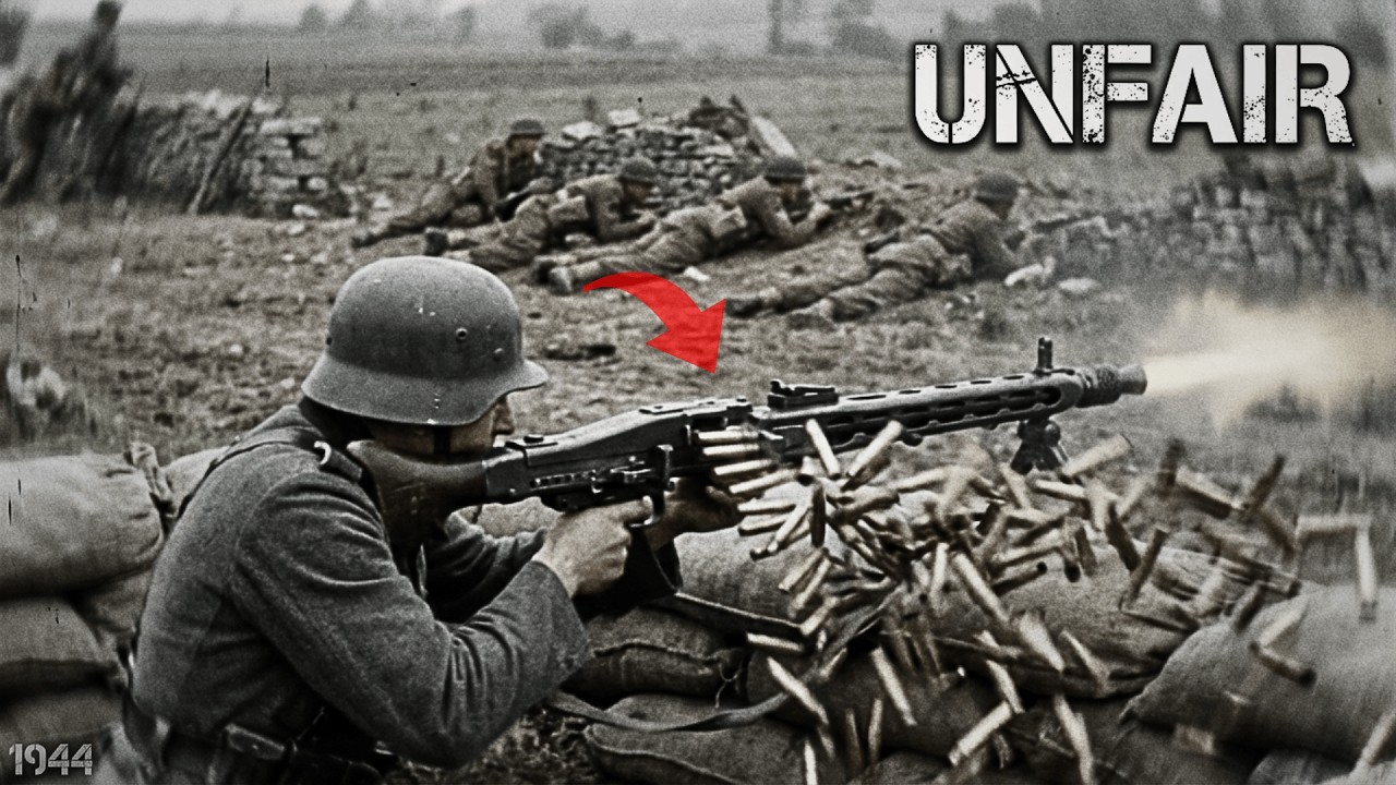 Die Alliierten nannten die MG 42 „unfair