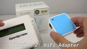 Tutorial: How to Connect OpenSprinkler to WiFi Router
