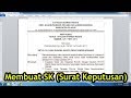 Cara Membuat Surat Keputusan (SK) yang Mudah dan Rapi