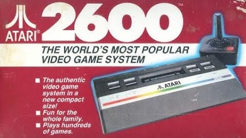 Unboxing the Atari 2600 JR
