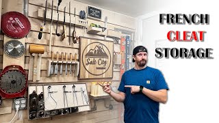 French Cleat Storage Wall Update //How To Build Tool Holders