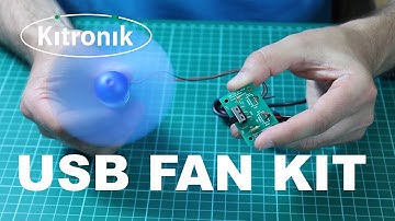 USB Fan Kit By Kitronik