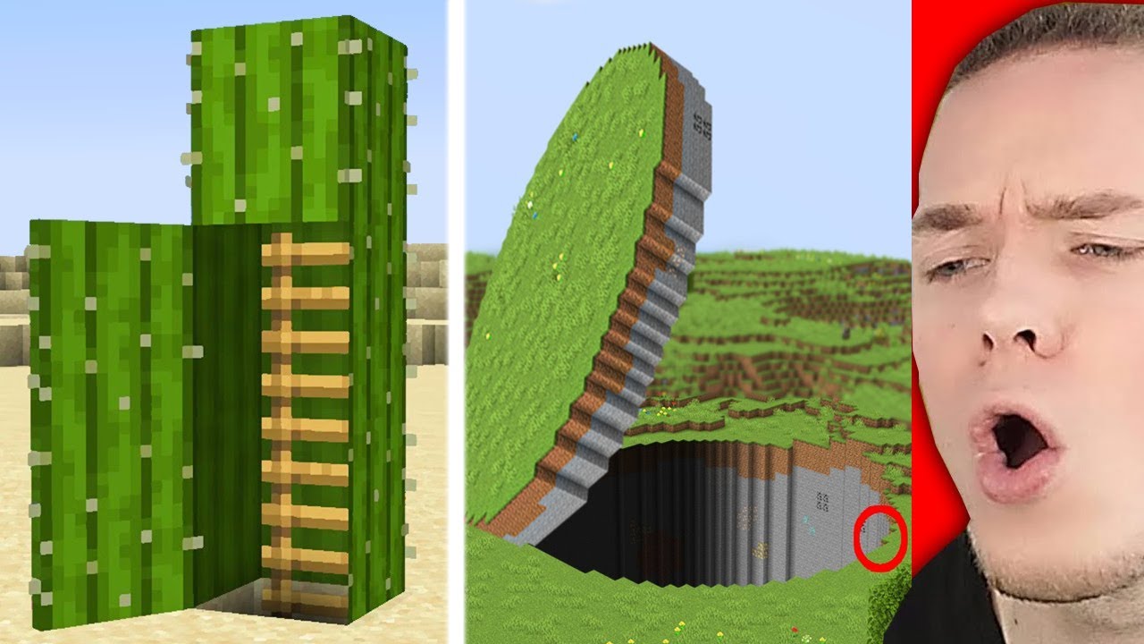 Ich TESTE 100% GEHEIME EINGÄNGE in Minecraft!