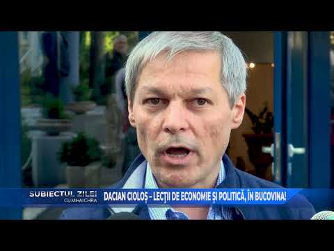 Dacian Cioloș promite de la Suceava ca va câștga alegerile în 2020 !!