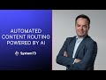 System73's Automated Content Routing Powered by AI