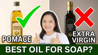 Pomace vs Pure vs Extra Virgin Olive Oil for Soap Making | Ep14 Saturday Soap School