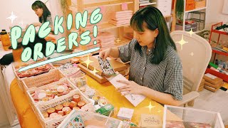 ★ Packing 300 Orders For My Small Biz ★ new studio space & dividing to conquer!! (part.1/2)