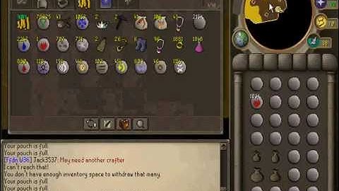 ZMI Runecrafting - Fast Speed. 50K+ Rc Exp per hour.