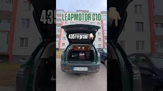LEAPMOTOR C10 - Batožinový priestor 📦 #elektromobil #elektroauto #ev #leapmotor #leapmotorc10