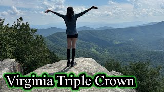 Virginia Triple Crown | 3 Day Backpacking Trip | VA Backpacking #appachiantrail