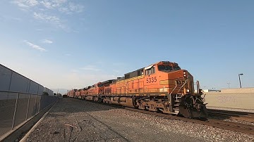 Dash 9 Leads BNSF intermodal