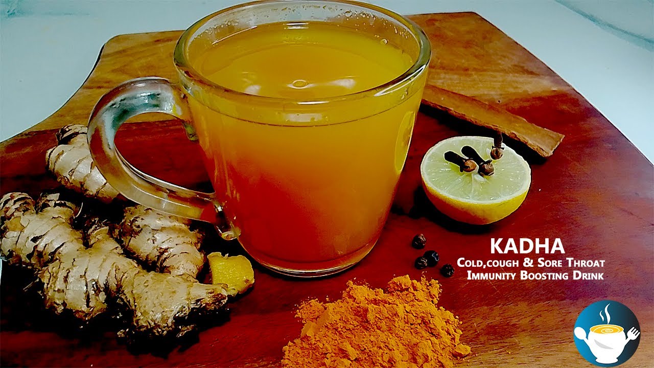 Turmeric Ginger Tea Recipe Immunity Boosting Drink Kadha Recipe
