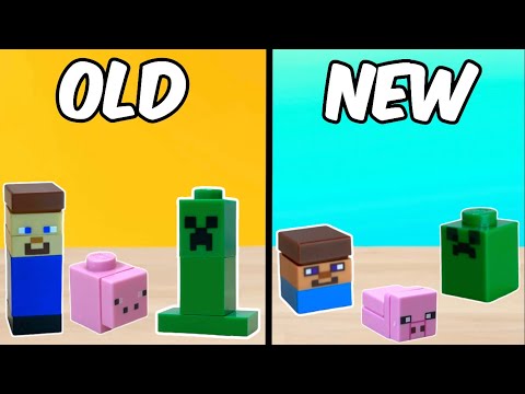 Every LEGO Minecraft micro figure!