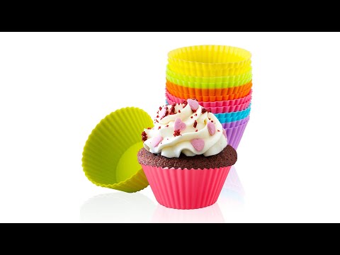 7cm/5cm Silicone muffin Cups Food Grade Silicone Cupcake Molds