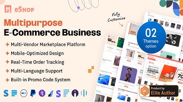 eShop Web Multi Vendor eCommerce Marketplace CMS
