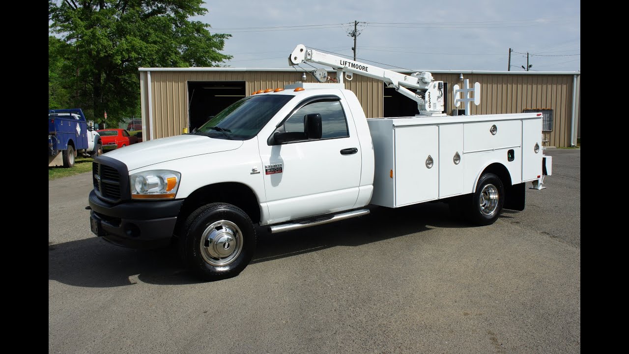 2008 DODGE RAM 3500 MECHANICS TRUCK SERVICE TRUCK - YouTube