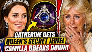 JUST NOW! Catherine Gets Queen’s Secret Jewel — Camilla BREAKS DOWN!