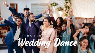 Surprise Wedding Dance | Robin & Amala | ShutterLightStories  Wedding Couple Dance Kerala