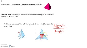 Surface Area Pyramids