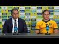 Dave Rennie & Michael Hooper - Australia Press Conference | Bledisloe 4 | Rugby News | RugbyPass