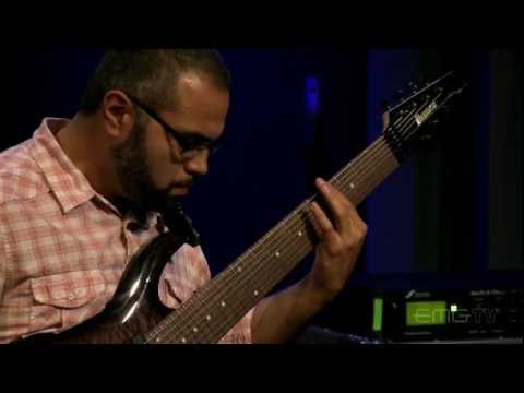 Animals as Leaders, Javier Reyes performs Te Mato on his 8 String Guitar, EMGtv