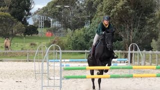 Show Jumping On Midnight Return To Sender